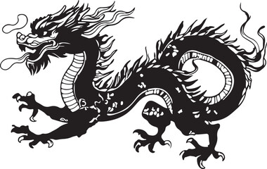 Whispering Wildlife: Enchanting Animal Silhouettes vector illustration |