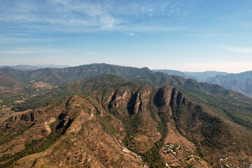 Winter season for mountains in mexico