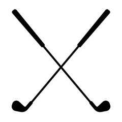 Wedge golf club flat vector icon for sports apps and websites. vector illustration isolated on transparent background