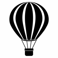 Obraz premium Floating Balloon Vector Illustration