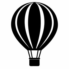 Naklejka premium Floating Balloon Vector Illustration