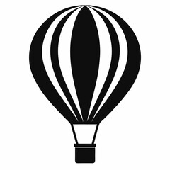 Fototapeta premium Floating Balloon Vector Illustration