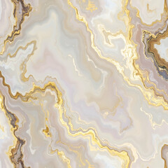 Seamless pattern of luxurious marble texture