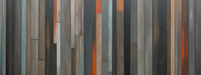 illustrazione sfondo con elementi astratti e motivi geometrici a tema surreale