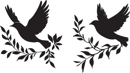 Whispering Wildlife: Enchanting Animal Silhouettes vector illustration |
