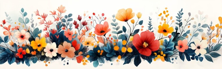 A vibrant collection of floral bouquets, leaves, and compositions. Perfect for wedding decor, digital designs, and romantic themes.