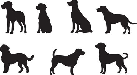 Whispering Wildlife: Enchanting Animal Silhouettes vector illustration |
