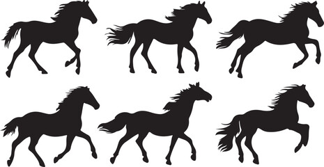 Whispering Wildlife: Enchanting Animal Silhouettes vector illustration |
