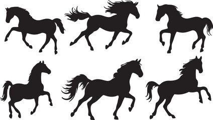 Whispering Wildlife: Enchanting Animal Silhouettes vector illustration |
