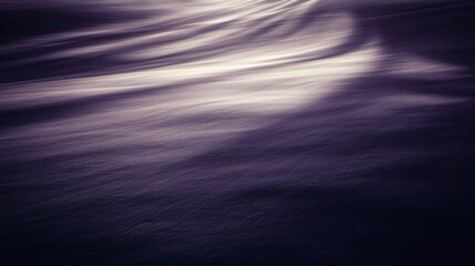 Abstract Purple Snow Landscape: Windswept Texture