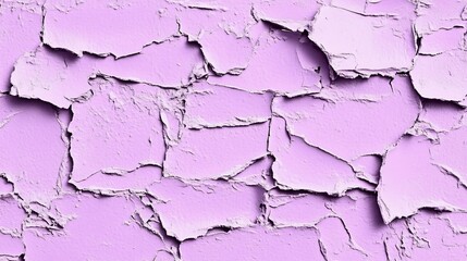 Obraz premium Abstract Lavender Crackle Texture Background, Distressed Wall, Grunge Purple Pattern