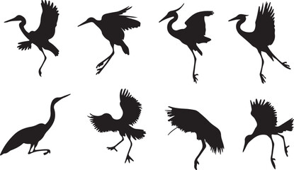 Whispering Wildlife: Enchanting Animal Silhouettes vector illustration |
