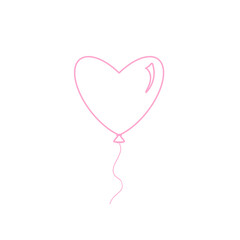 This delightful image features a heart-shaped balloon, symbolizing love, joy, and celebration. Its simple yet charming design is perfect for Valentine’s Day, weddings, anniversaries.