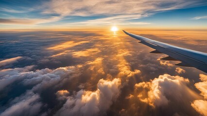 Naklejka premium plane view