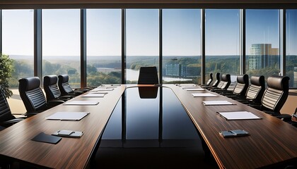 corporate boardroom elegance a space for decisions
