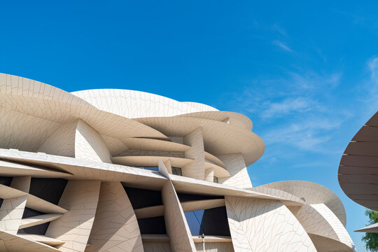 National Museum of Qatar by Jean Nouvel 2019, Doha, Qatar