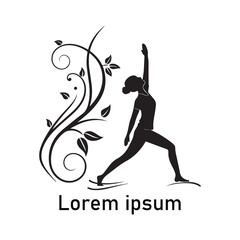 Yoga Meditation Logo Design 