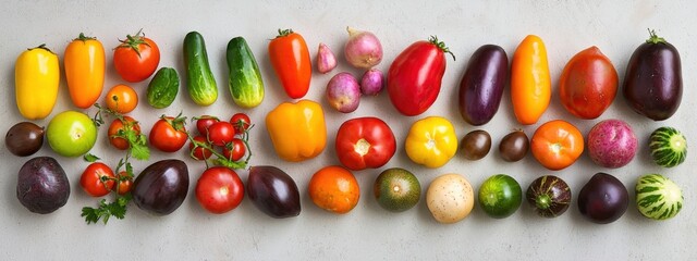 Fully closed image of fresh color organic fruits. top view