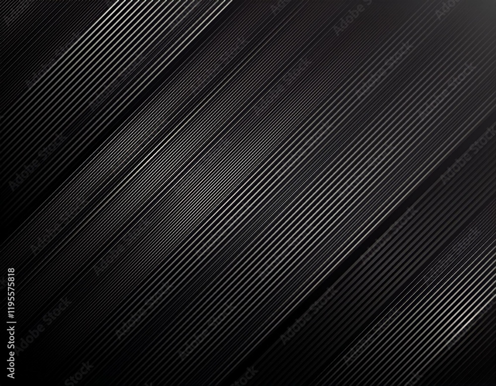 Poster dark deep black dynamic abstract background with diagonal lines modern creative halftone premium gra