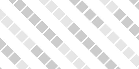 Abstract white and grey square pattern seamless mosaic tile texture geometric white background.