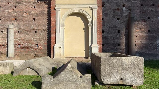 Sforzesco castle, Milan, Italy, Italy