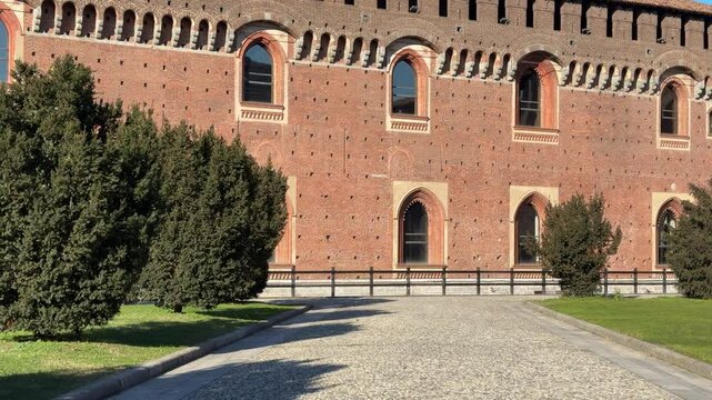 Sforzesco castle, Milan, Italy, Italy