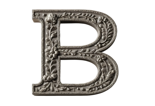 font letter "B"