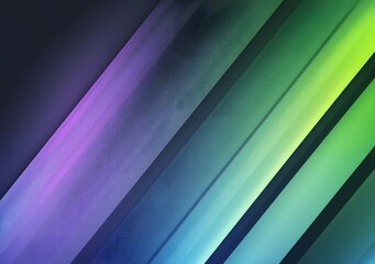 Fototapeta premium A sleek tech-inspired gradient of cyber green, cobalt blue, and ultraviolet fading into dynamic streaks.