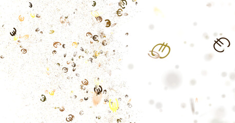 Abstract Gold Glitter Background