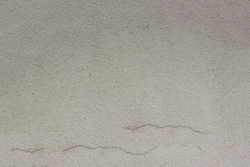 Gray concrete wall with a crack.