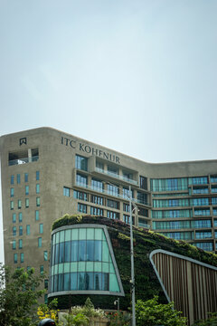 Hyderabad, Telangana - 27 March 2022: ITC Kohenur luxury five star hotel at Hyderabad, Telangana
