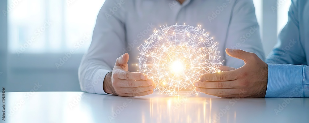 Aufkleber diverse team of engineers collaborating double exposure, collaborative design with innovative profes