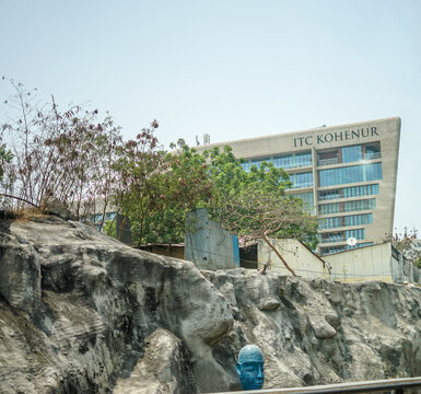 Hyderabad, Telangana - 27 March 2022: ITC Kohenur luxury five star hotel at Hyderabad, Telangana