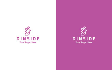 Dinside Logo Design Template