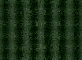 binary code flowing across a black background symbolizes cryptography, cybersecurity