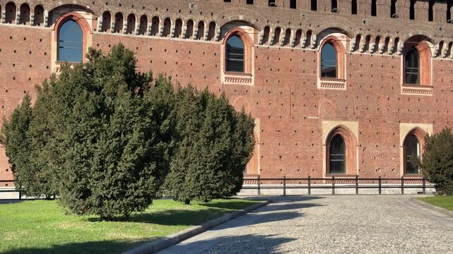 Sforzesco castle, Milan, Italy, Italy
