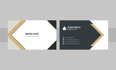 Creative and Colorful Business card template