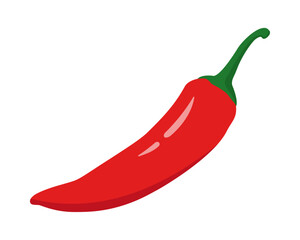 Red hot chili pepper icon