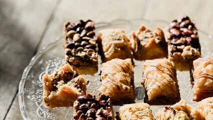 Traditional Middle Eastern Flavors in an Artisanal Sweets Assortment.