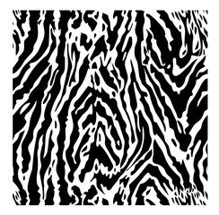 zebra pattern black and white abstract animal skin design