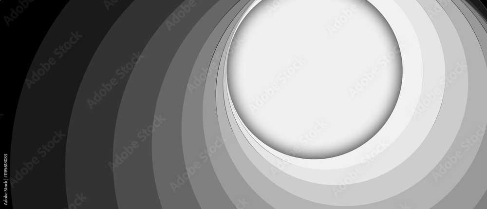 Poster creative horizontal website screen part for responsive web design project development