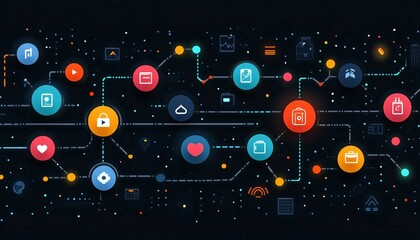 Gamified Goal Tracker, A digital leaderboard with playful icons, badges, and rewards representing completed tasks and daily goals