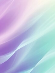 Obraz premium A calming gradient background with twilight lavender and mint colors.featuring gentle transitions.evoking peace and serenity.ideal for wellness and relaxation themes