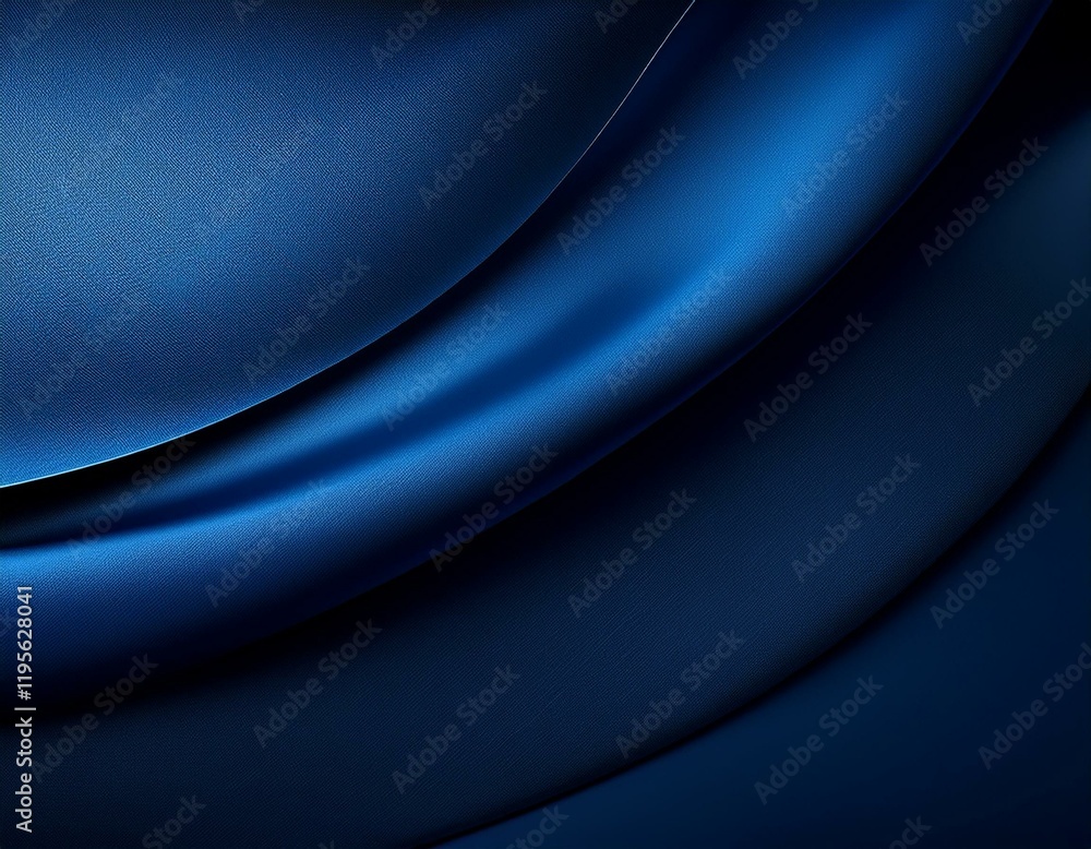 Aufkleber luxurious deep navy blue gradient background with fine textured fabric detail ideal for professional