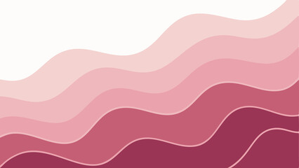 Wavy Pink Background Design