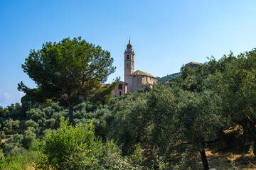 Localita Rollo, Andora, Ligurien, Italien