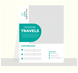Corporate business flyer design template
