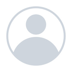 High resolution default profile picture icon.