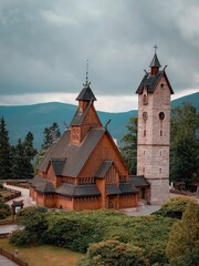 Kośc&oacute;l Wang, Karpacz