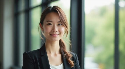 Fototapeta premium Professional Headshot with Natural Lighting